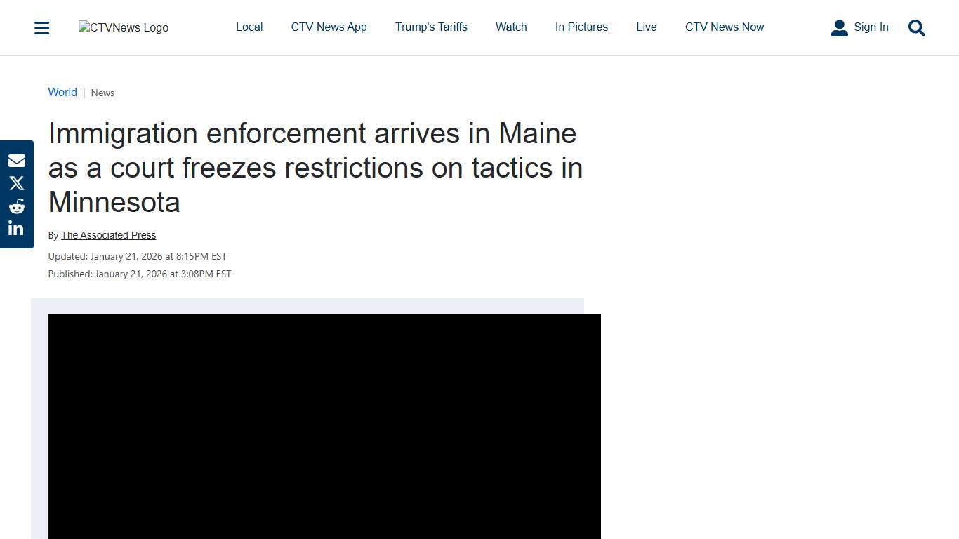 Court suspends decision that restricts immigration officers' tactics in Minnesota